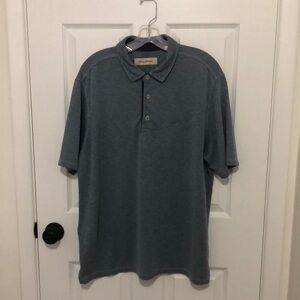 Tommy Bahama Men's Light Blue Polo Shirt